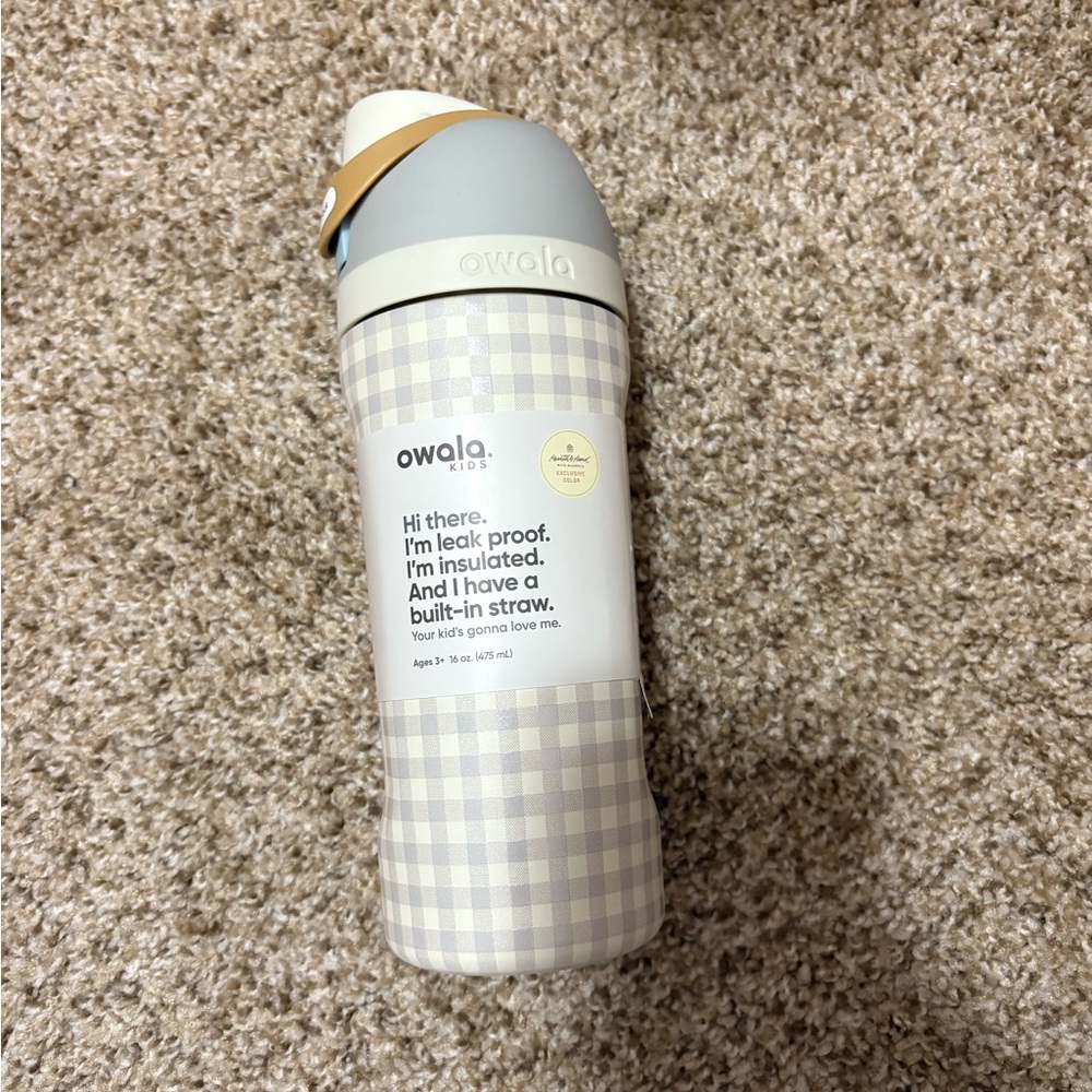 Hearth and Hand 16oz gingham Owala